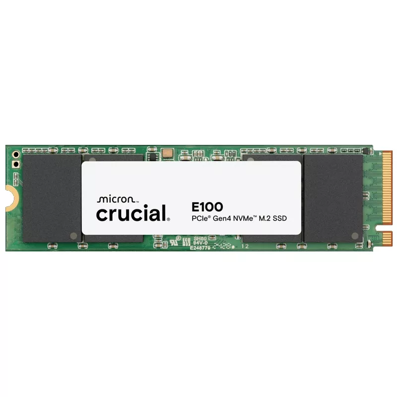 SSD, M.2 NVMe, Crucial E100, 1TB
