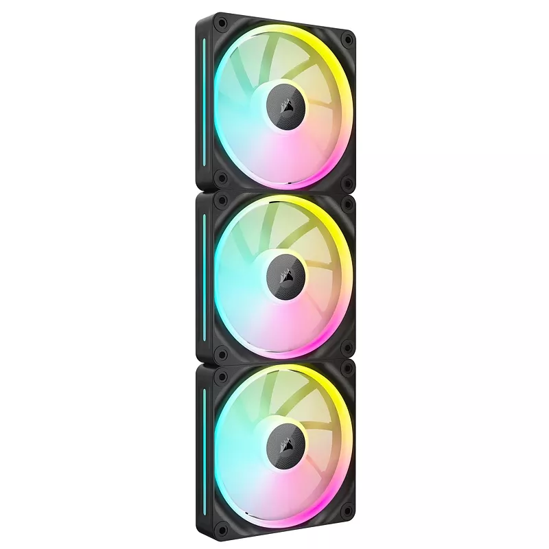 PC-L�fter, Corsair iCUE LINK LX120 RGB, schwarz (3. Stk.) + LINK-Hub