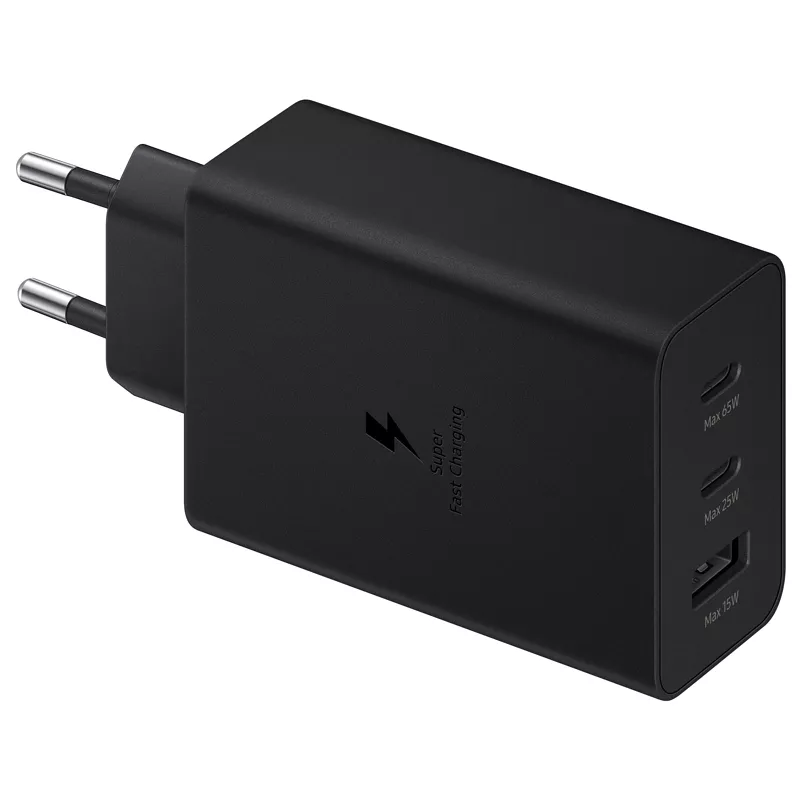 Wandladeger�t Samsung, 3x USB (Typ-C), 65W, schwarz