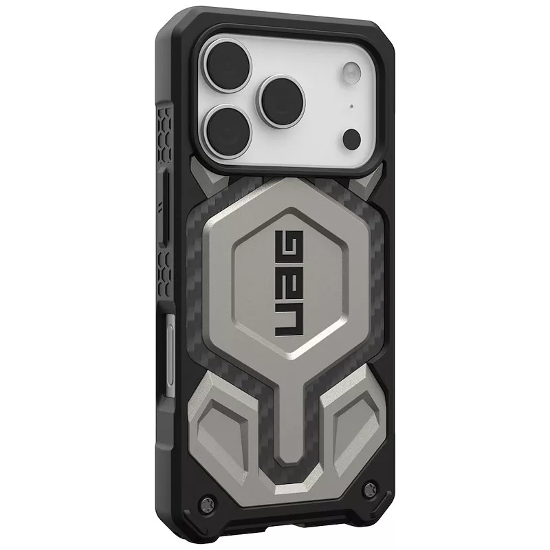 Back-Cover UAG Monarch Pro Case, zu iPhone 17 Pro, titanium