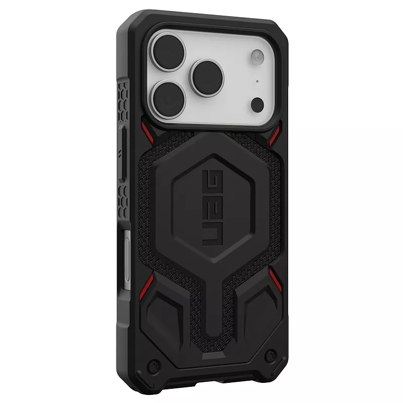Back-Cover UAG Monarch Pro Case, zu iPhone 17 Pro, kevlar black