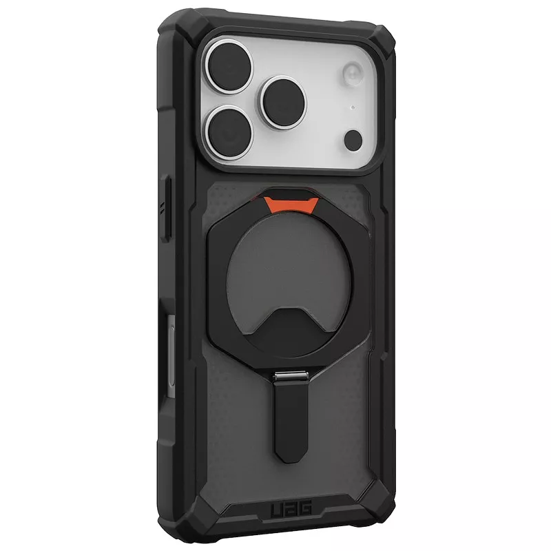 Back-Cover Plasma XTE Magsafe Case, zu iPhone 17 Pro, black/pop orange