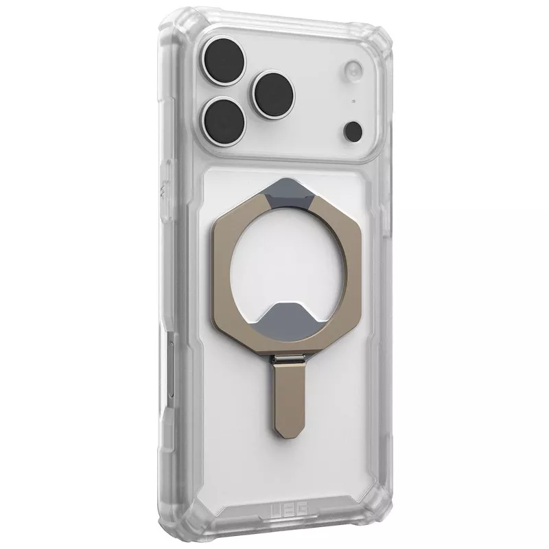 Back-Cover UAG Plasma XTE Magsafe Case, zu iPhone 17 Pro Max, clear/titan