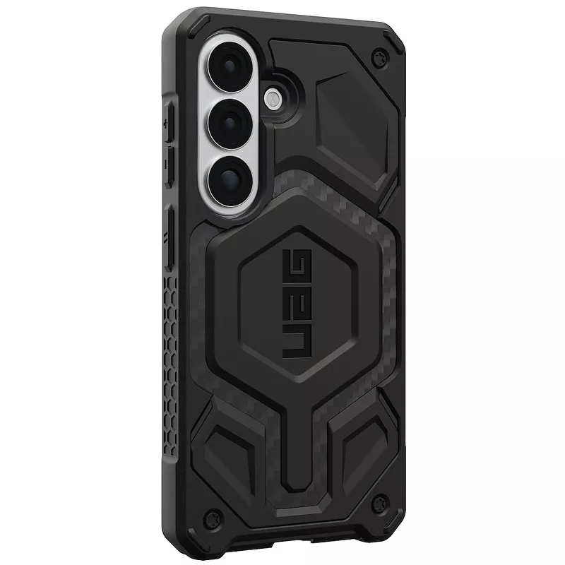 Back-Cover UAG Monarch Pro Case w/Magnet, zu Galaxy S26, carbon/fiber