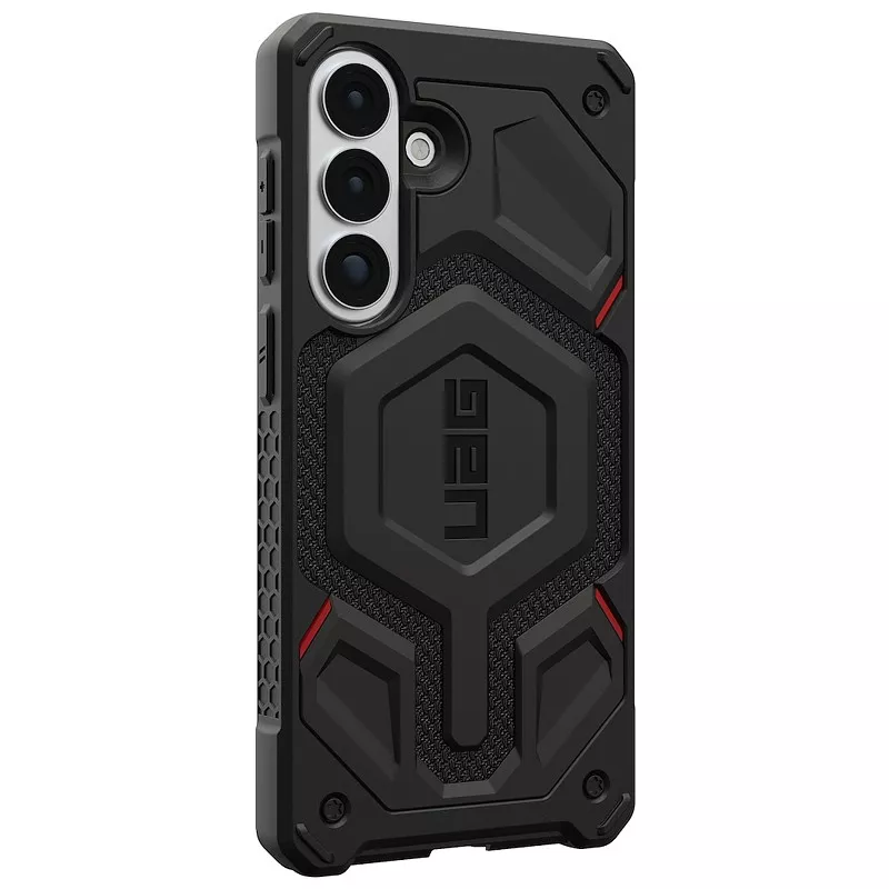 Back-Cover UAG Monarch Pro Case w/Magnet, zu Galaxy S26+, kevlar black