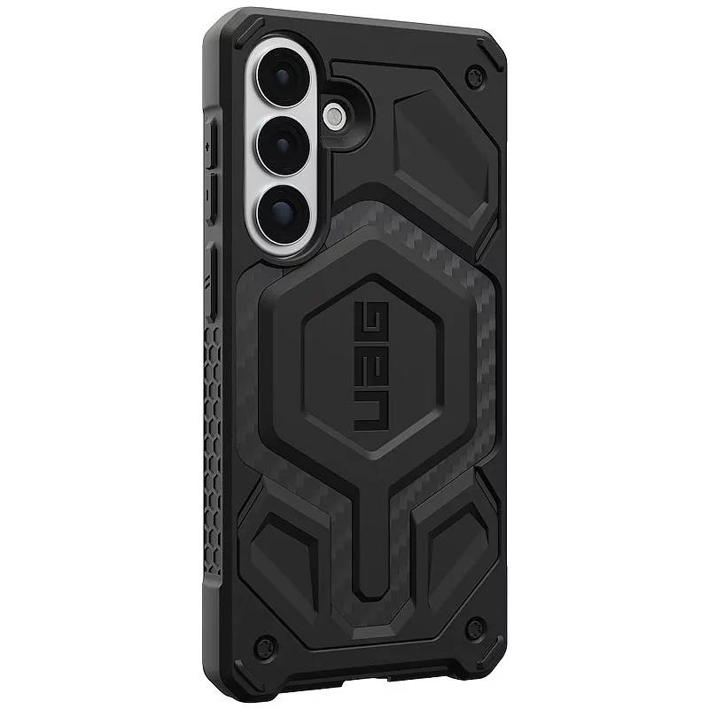 Back-Cover UAG Monarch Pro Case w/Magnet, zu Galaxy S26+, carbon fiber