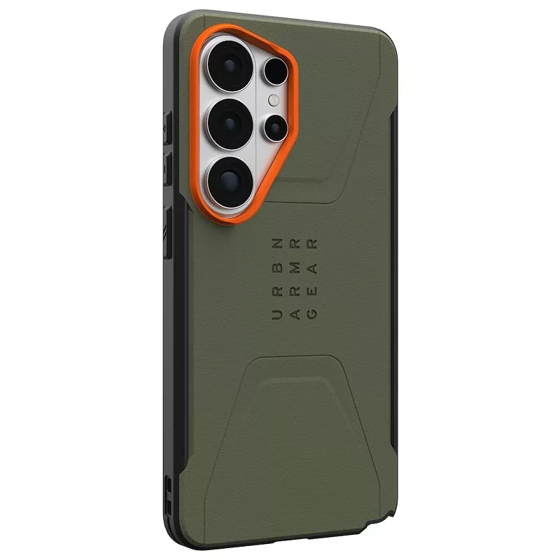 Back-Cover UAG Civilian Case w/Magnet, zu Galaxy S26 Ultra, olive/orange