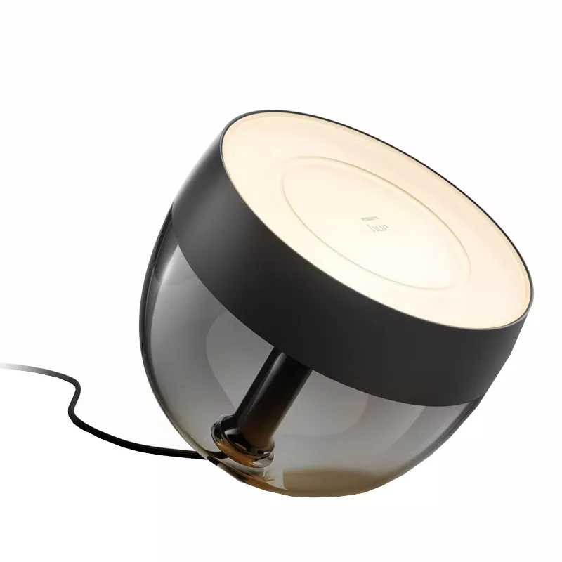 Philips Hue, Tischleuchte Iris White & Color Ambiance, schwarz