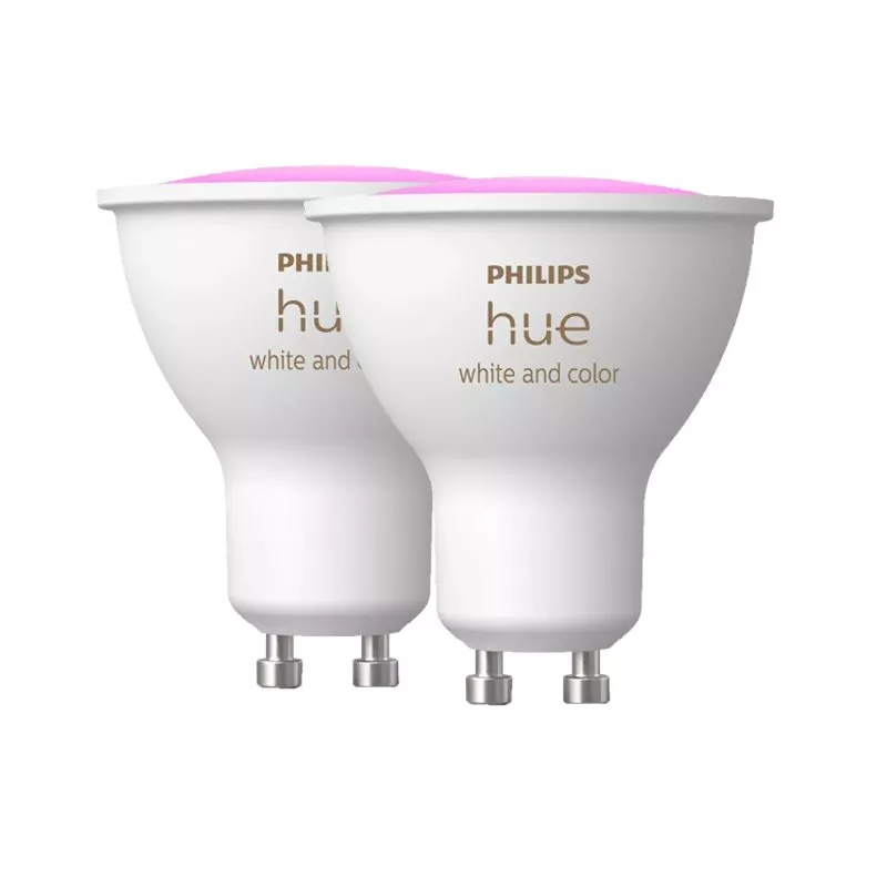 Philips Hue, GU10 White & Color Ambiance (2 Stk.)