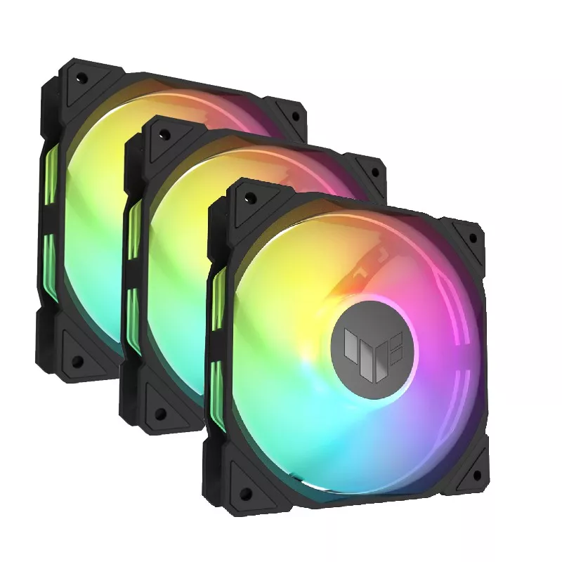 PC-L�fter, ASUS TUF TR120 ARGB 120mm, schwarz (3. Stk.) Reverse