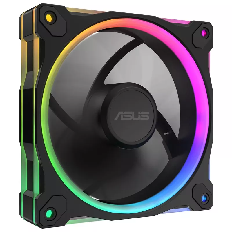 PC-L�fter, ASUS PRIME MR120 ARGB 120mm, schwarz (1. Stk.)