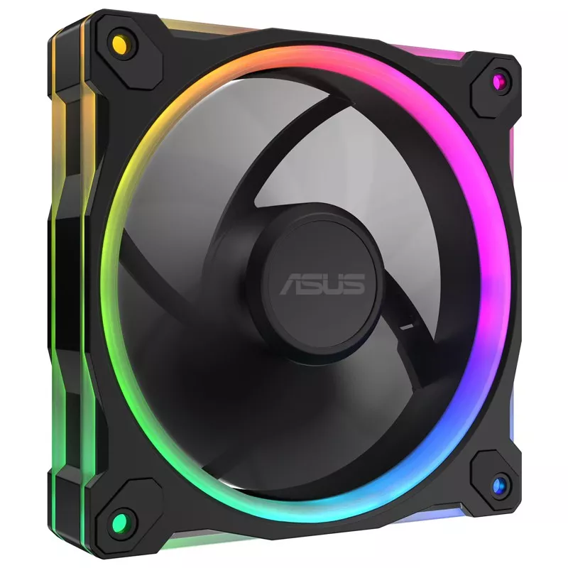 PC-L�fter, ASUS PRIME MR120 ARGB 120mm, schwarz (1. Stk.) Reverse