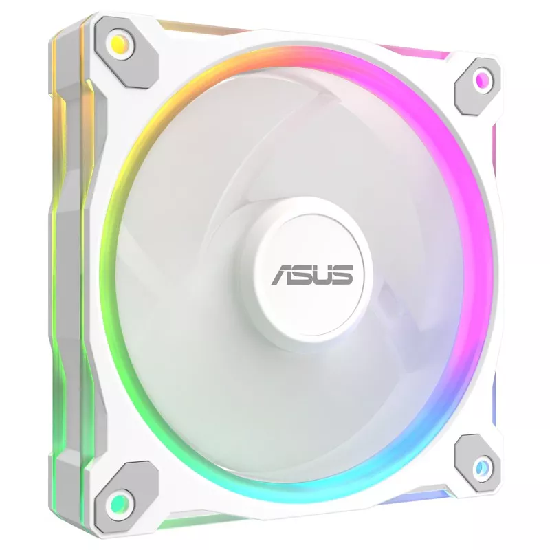 PC-L�fter, ASUS PRIME MR120 ARGB 120mm, weiss (1. Stk.) Reverse