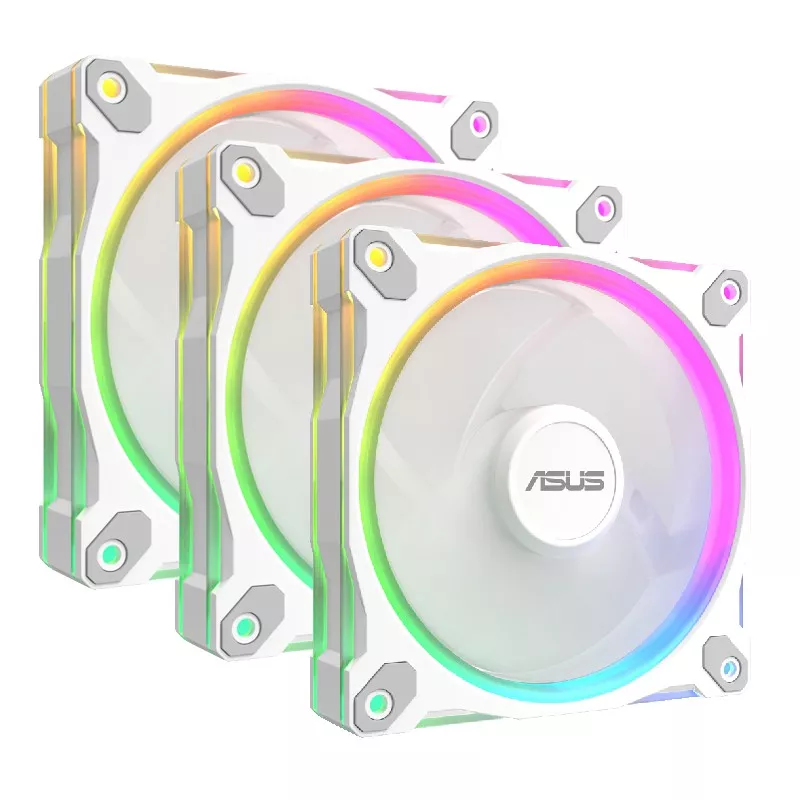 PC-L�fter, ASUS PRIME MR120 ARGB 120mm, weiss (3. Stk.) Reverse