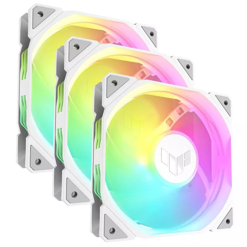 PC-L�fter, ASUS TUF TR120 ARGB 120mm, weiss (3. Stk.)