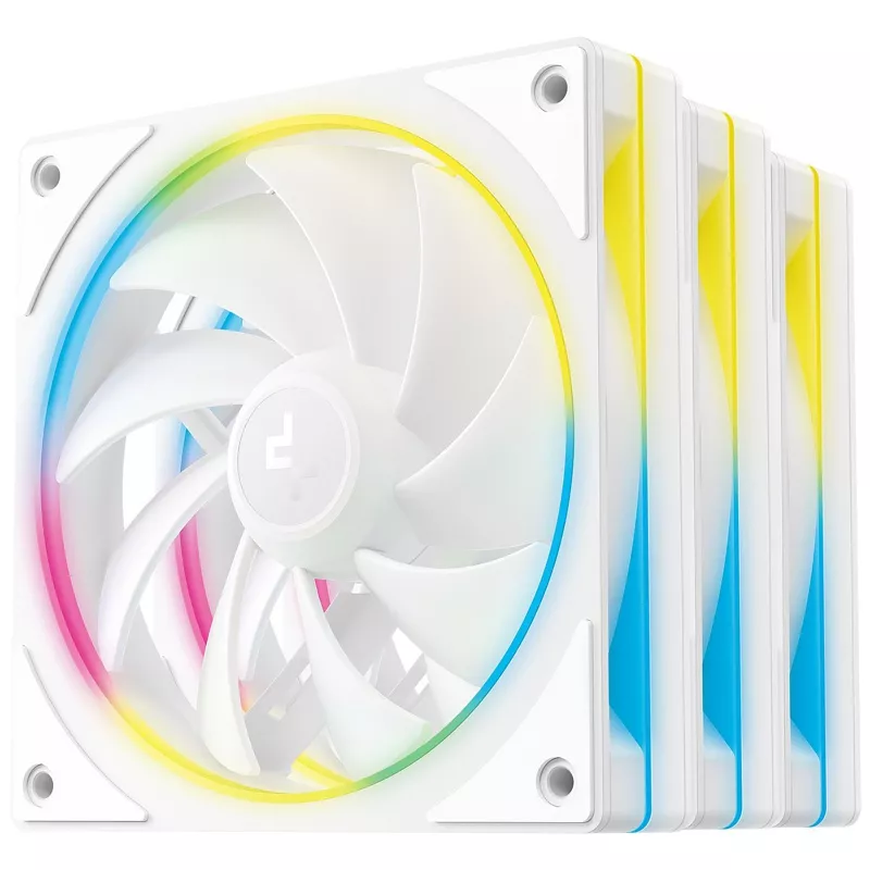 PC-L�fter, DeepCool FL12 SE, weiss (3. Stk.)