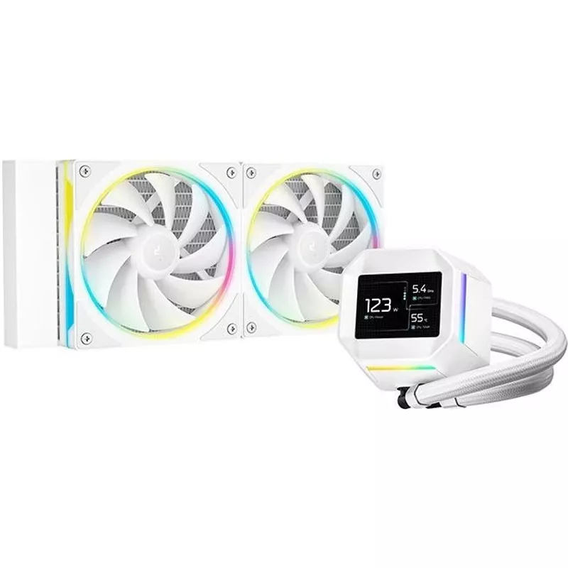 CPU Wasserk�hlung DeepCool LM240, weiss
