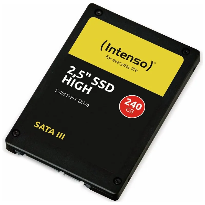 SSD 2.5 Zoll, SATA3, Intenso High Performance, 240GB
