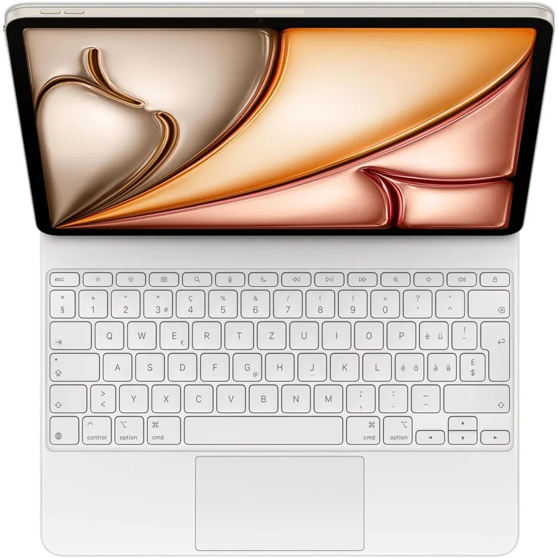 Magic Keyboard zu ipad Air 13 (2024-2026, 4-6th Gen.), weiss, CH