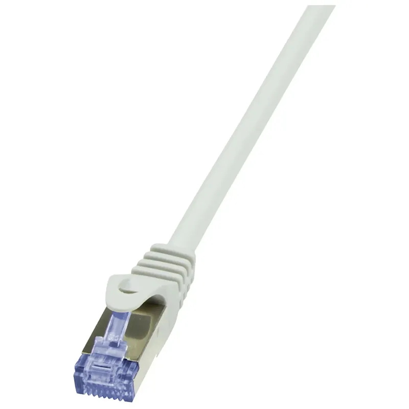 Kabel Netzwerk RJ45, Kat.6a, S/FTP, 50m, grau