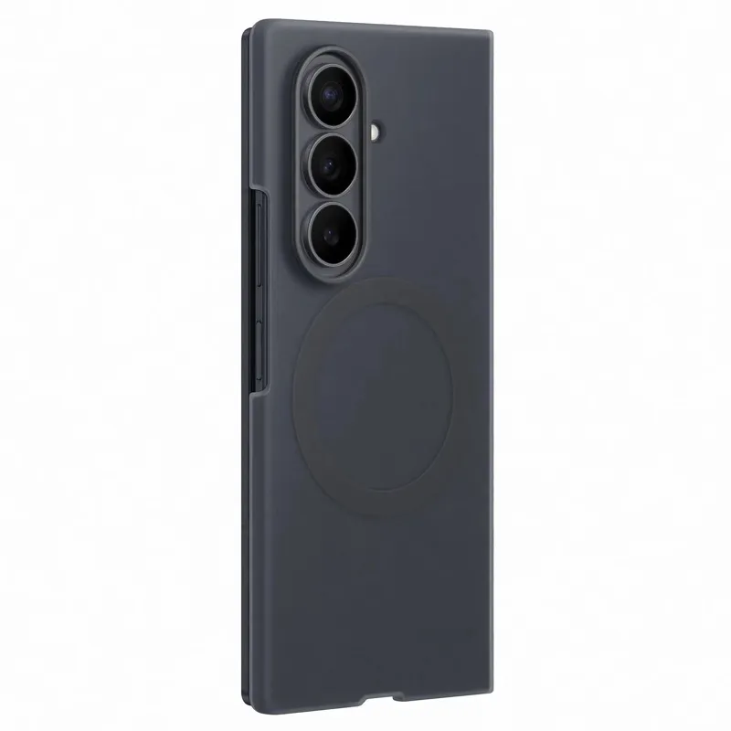Back-Cover Samsung Silicone Magnet, zu Galaxy Fold8, schwarz