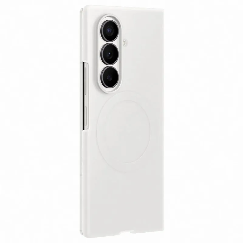 Back-Cover Samsung Silicone Magnet, zu Galaxy Fold8, weiss