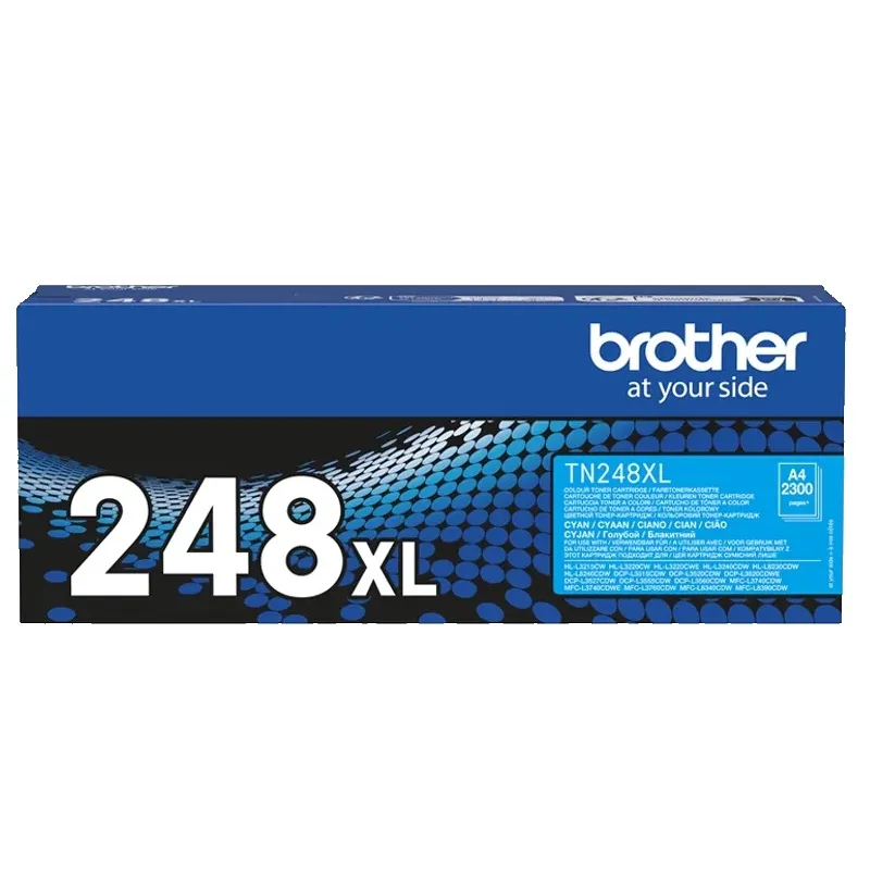 Laser-Toner Brother TN-248XLC, cyan