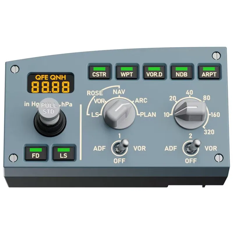 Moza Electronic Flight Control Module: left