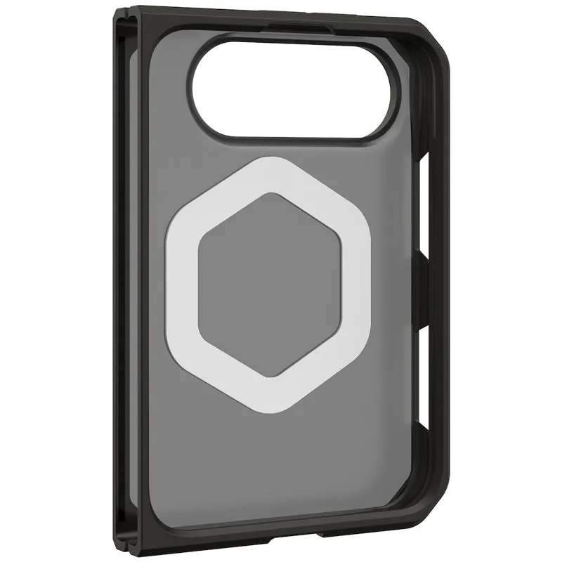 Back-Cover UAG Mouve MagSafe, zu iPhone Duo, ash