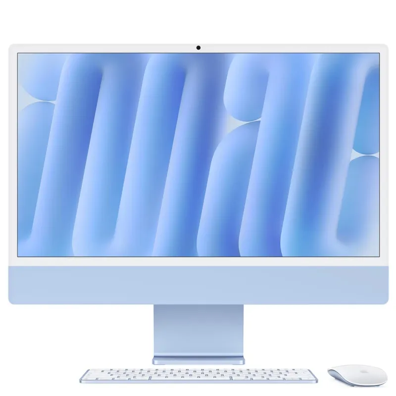 Apple iMac 24 Zoll (2026), M6 CPU, 12-Core GPU, 512GB SSD, 16GB RAM, blau
