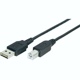 USB-Kabel 2.0, 480Mbps, A/B, m/m, Vivanco, 1.8m weiss