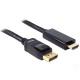 IT Displayport/HDMI Kabel, M/M, 2m
