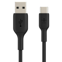 USB-Ladekabel A/C, m/m, Belkin, 3m, schwarz