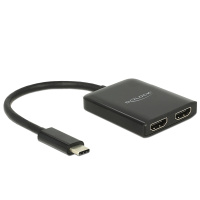 IT Adapter USB-C/2xHDMI, M/W