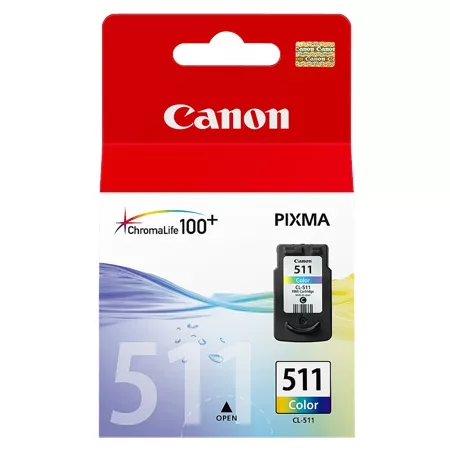 Canon-Patrone Nr. 511, CL-511, farbig