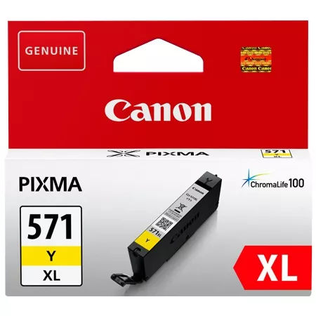 Canon-Patrone Nr. 571, CLI-571Y XL, yellow