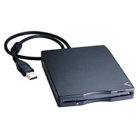 Floppy-Laufwerk extern USB, black