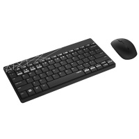 Tastatur-Maus-Set Rapoo 8000M, schwarz/grau