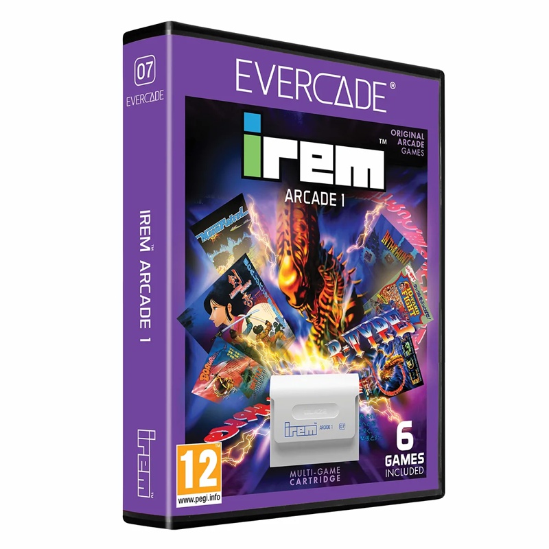 Evercade Arcade Cartridge 07 - IREM Cartridge 1 (6 Games)
