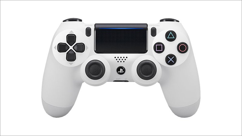 Controller Dual Shock 4, weiss V2 (Playstation 4)