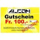 ALCOM Gutschein CHF 100.00