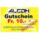 ALCOM Gutschein CHF 10.00