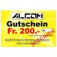 ALCOM Gutschein CHF 200.00