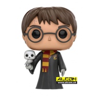 Figur: Funko POP! Harry Potter - Harry mit Hedwig (9 cm)