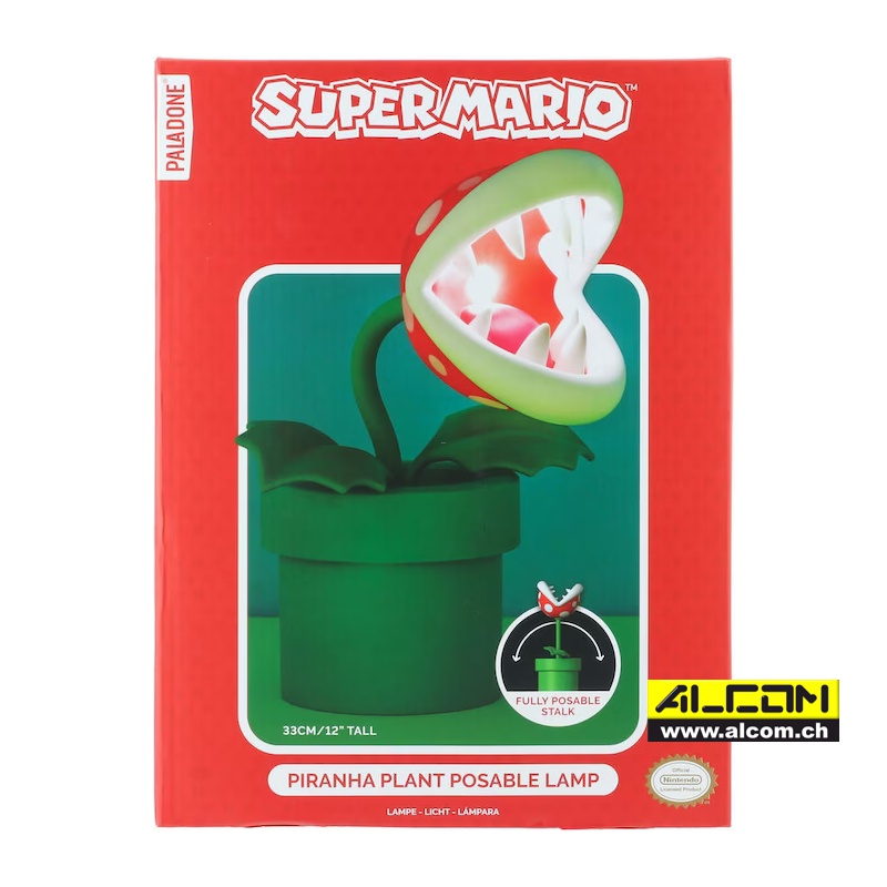 Lampe: Super Mario - Mini Piranha Pflanze (12 cm)