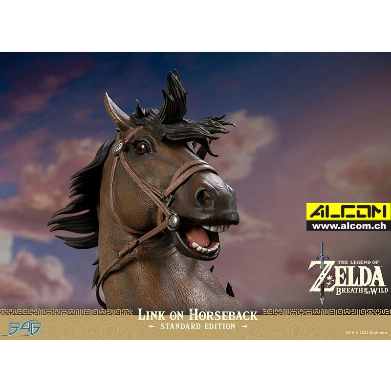 Figur: The Legend of Zelda - Link auf Pferd (56 cm) First4Figures