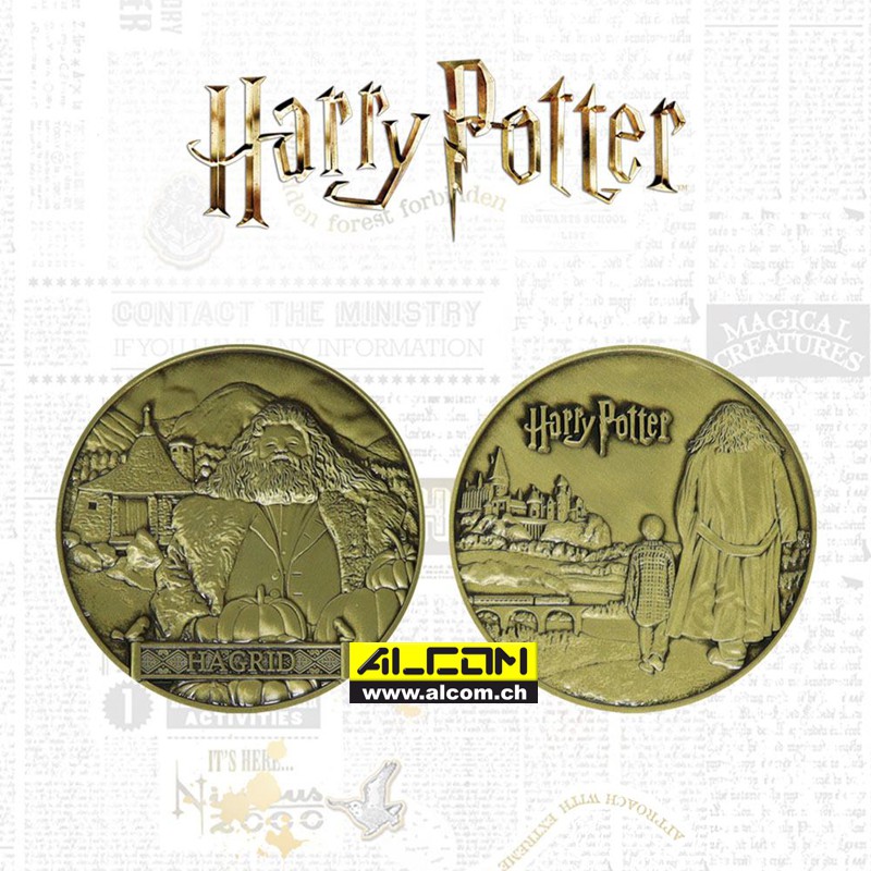 Münze: Harry Potter - Hagrid, auf 9995 Stk. limitiert
