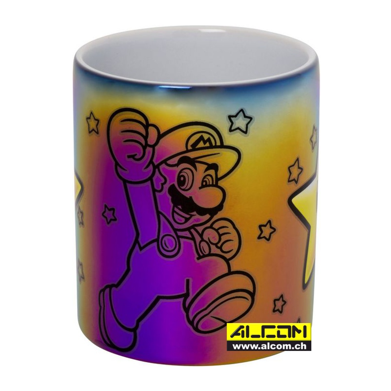 Tasse: Super Mario - Star Power metallic
