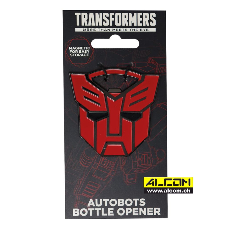 Flaschenöffner: Transformers - Autobots (8cm, Zinklegierung)