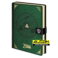 Notizbuch: The Legend of Zelda - Triforce New Version (Format A5)